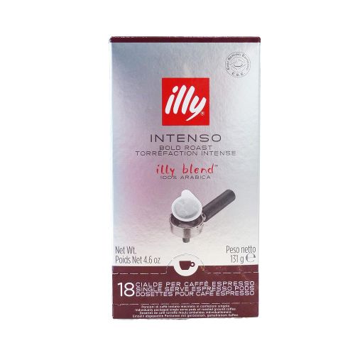 일리 illy Caffe Espresso ESE Pods (Dark Roast, 18 Pods (Pack of 6))