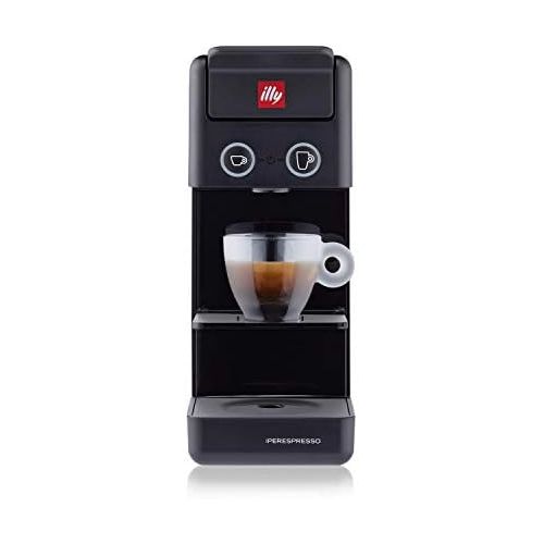 일리 Illy Metodo illy Kaffee, Kaffemaschine fuer Iperespresso Kapseln Y3.2 Schwarz