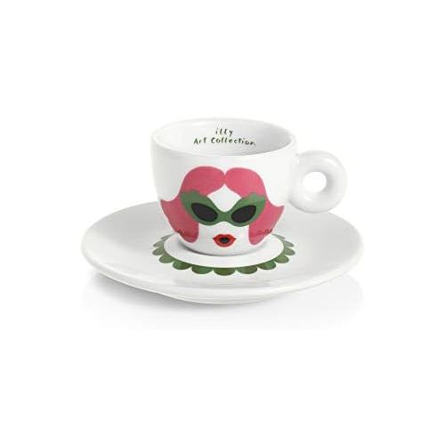 일리 Illy Set Mit 6 Kaffeetassen Art Collection Olimpia Zagnoli