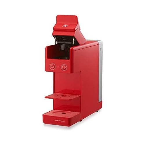 일리 illy Coffee Kaffeemaschine mit Kapseln, Iperespresso Y3.3, Rot