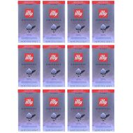 Illy illy Caffe Coffee Espresso (Medium Roast, Red Band), 18-Count E.S.E. Pods (Case Pack of 12, 216 Total Ct.)
