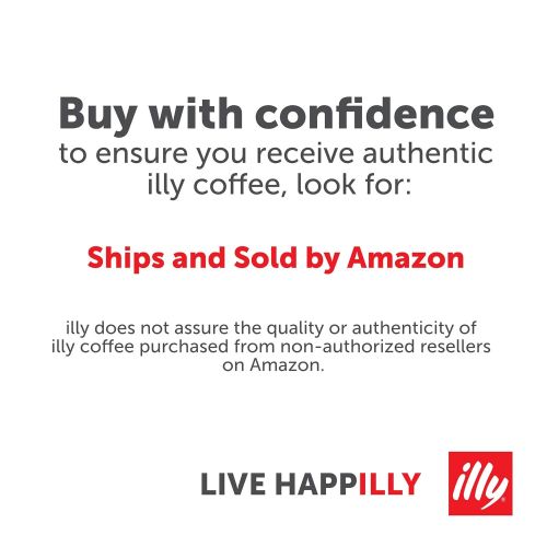 일리 Illy illy Whole Bean Coffee - Arabica Selection - Etiopia Light Roast - Delicate Intensity with Jasmine Notes | Case Pack of 6 - 8.8 Ounce Cans