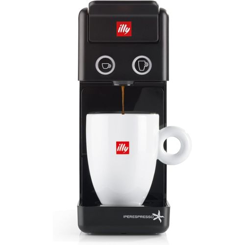 일리 Illy illy Y3.2 iperEspresso and Coffee Machine, Black