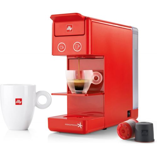 일리 Illy illy Y3.2 iperEspresso and Coffee Machine, Black