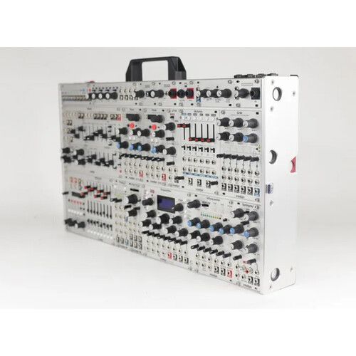  intellijel 7U Palette Case with 1U Row (104 HP, Silver)