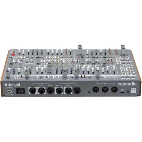  intellijel Cascadia Eurorack-Compatible Semi-Modular Synthesizer (Dark Grey)