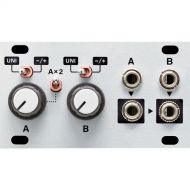 intellijel Duatt 1U Dual Attenuator CV Processor Eurorack Module (14 HP)