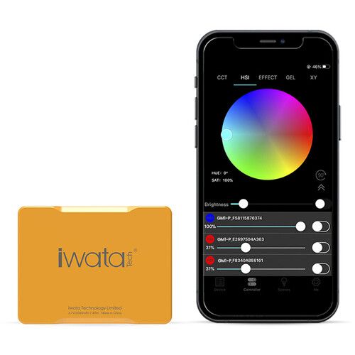  iwata Tech Genius M1 Pro RGB Mini (Orange)