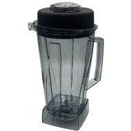 Replacement Pitcher With Blade and Lid Parts Accessories, 64oz Blender Jar,Compatible With Vitamix Vita-Prep 3 - Model VM0101E and Vitamix G-Series Professional 300/5200/5300 (non soft handle jar)