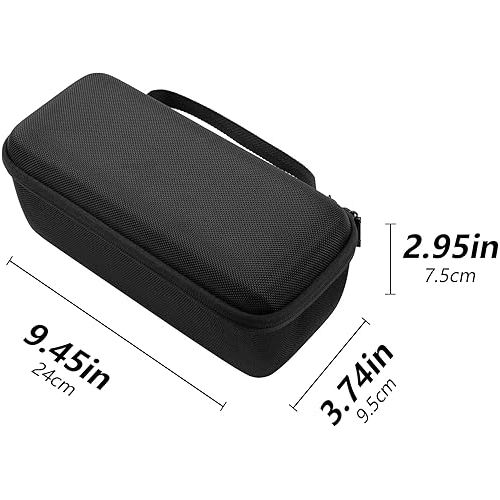  khanka Hard Carrying Case Replacement for Bushnell Outdoorsman BT Speaker Black Bite Magnet