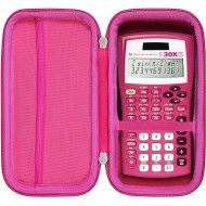 Khanka Hard Travel Case Replacement for Texas Instruments TI-30XIIS Scientific Calculator, Case Only (Pink)