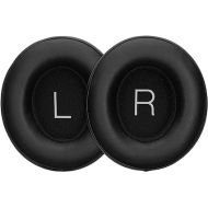 kwmobile Ear Pads Compatible with Shure AONIC 50 Earpads - 2X Replacement for Headphones - Black