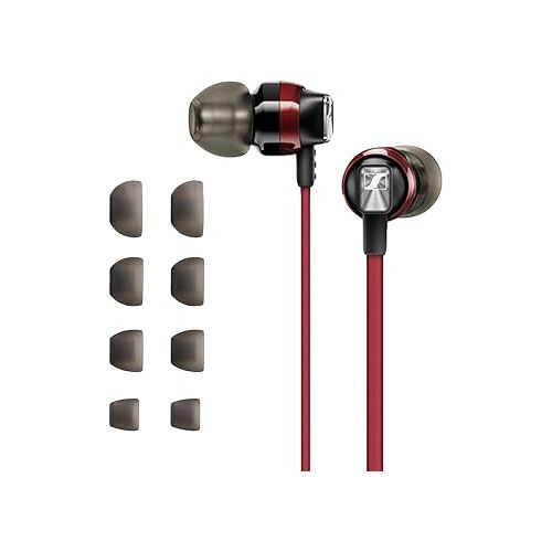  kwmobile 8X Replacement Ear Tips Compatible with Sennheiser CX 300S / CX 6.00BT / Momentum in-Ear - Set of Silicone Eartips for Earbuds Headphones