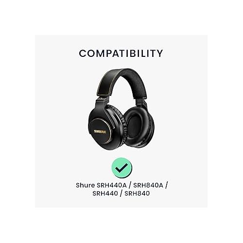  kwmobile Headphone Cable Compatible with Shure SRH440A / SRH840A / SRH440 / SRH840-300cm Cord with 3.5mm (1/8