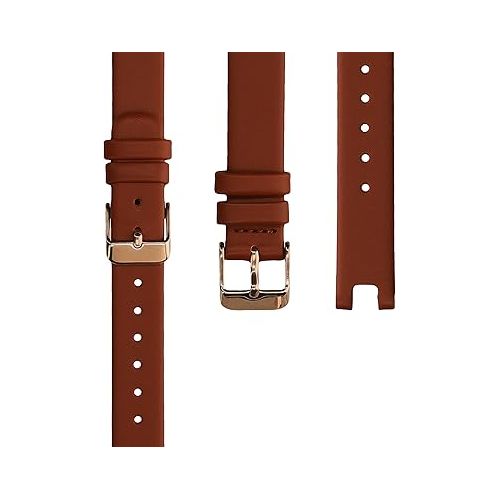  kwmobile Real Leather Watch Strap Compatible with Garmin Lily Sport - Fitness Tracker Replacement Sports Wristband with Clasp