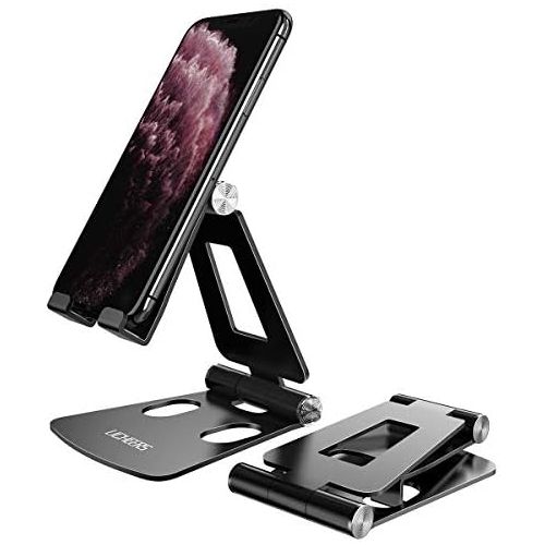  [아마존 핫딜]  [아마존핫딜]Licheers Handy Stander, Multi-Winkel Tisch Handy Halterung: Handyhalterung kompatibel mit Phone Xs Max, Xs, XR, X, 8, 7, 6 Plus, Pad Air 2 3 4, Mini 2 3 4 und Gerate von 4-8 Zoll (