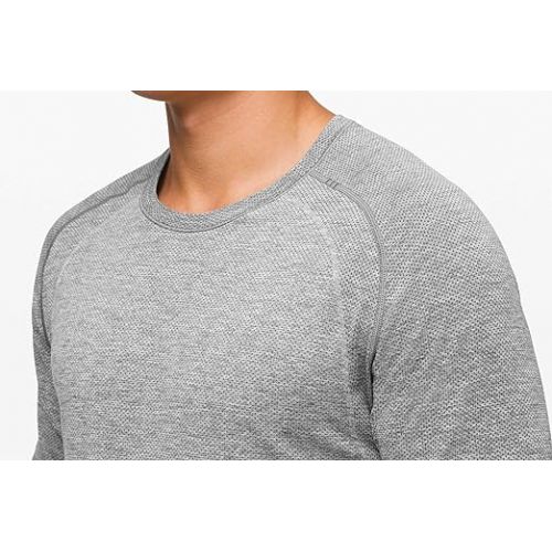  Lululemon Mens Metal Vent Tech Short Sleeve Shirt (Slate, XXL)