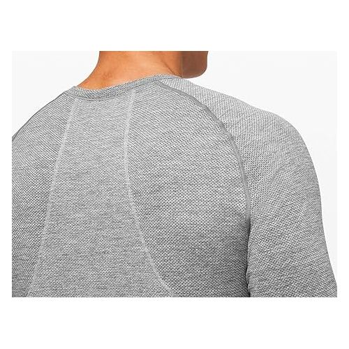  Lululemon Mens Metal Vent Tech Short Sleeve Shirt (Slate, XXL)