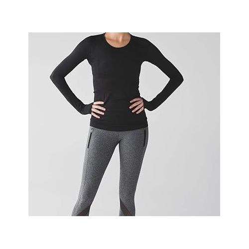  Lululemon Swiftly Tech Long Sleeve Crew (Black