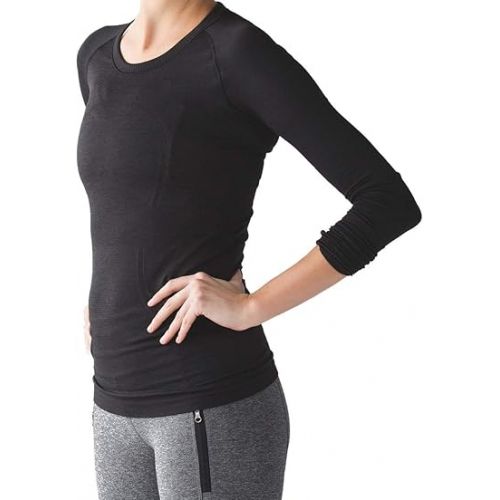  Lululemon Swiftly Tech Long Sleeve Crew (Black