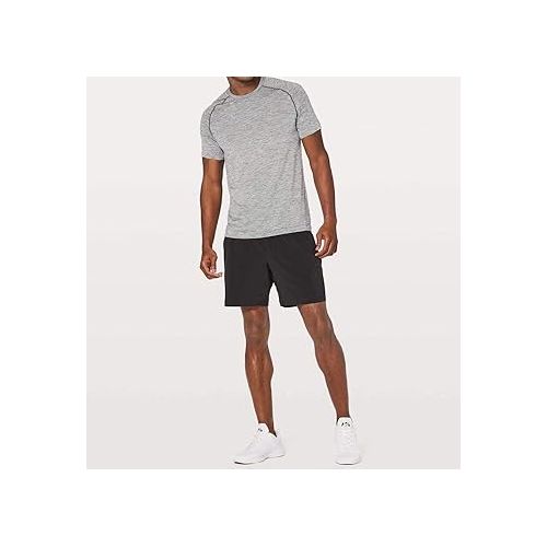  lululemon Men's Metal Vent Tech Short Sleeve Crew T-Shirt (Slate, M)