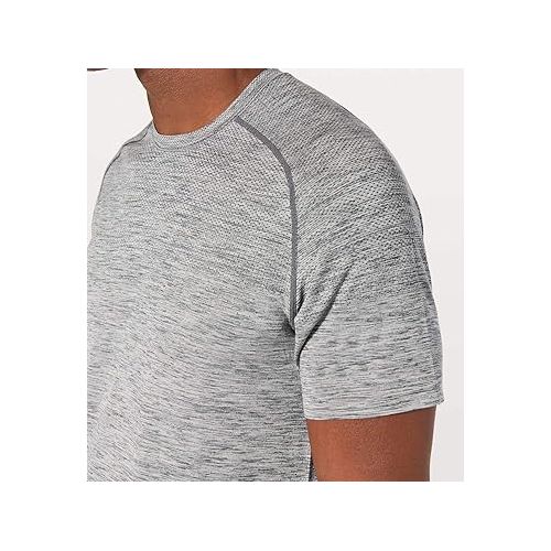  lululemon Men's Metal Vent Tech Short Sleeve Crew T-Shirt (Slate, M)