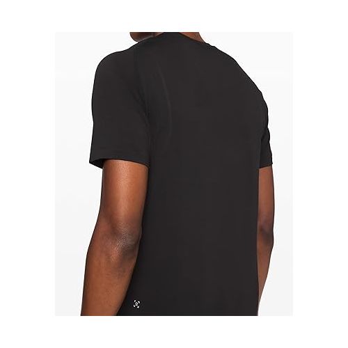  Lululemon Athletica Lululemon Mens Metal Vent Tech Short Sleeve Shirt (Black, XXL) XX Large