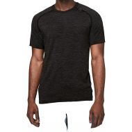 Lululemon Mens Metal Vent Tech Short Sleeve Shirt (Deep Coal Black, M)