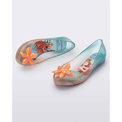  mini melissa Ultragirl Disney Little Mermaid II Flats for Girls
