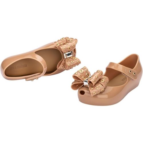  mini melissa Ultragirl X Peep Toe Mary Jane Flats for Little Kids