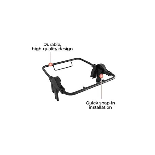  Mompush Wiz Stroller Car Seat Adapter, Fits Chicco Car Seat, Designed for Mompush Wiz Stroller Only