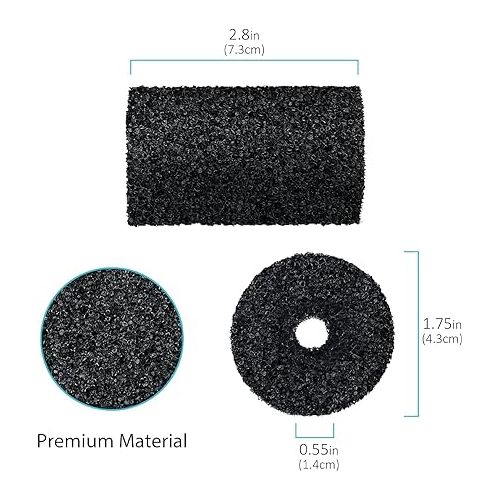  for Polaris Pool Cleaner Parts, 12 Pack Sweep Hose Tail Scrubbers Replacement for Sweep Pool Cleaner Fits Polaris 180 280 360 380 480 3900,Fits Polaris Pool Cleaner Backup Filter Parts