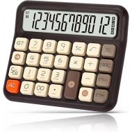 Pendancy Calculators Desktop 12 Digit, Cute Basic Calculator with Extra Large LCD Display and Buttons, for Office, School, Home Use