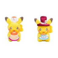 Pokemon Center Plush Doll Pikachu Pokemon meets Karel Capek silkhat & pancake