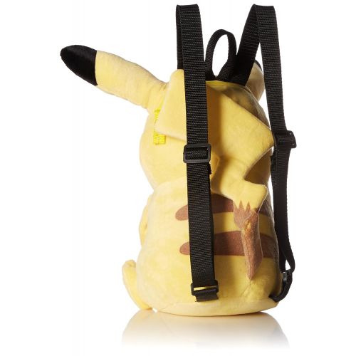 포켓몬 Pokemon Boys Pikachu Plush Backpack, Yellow