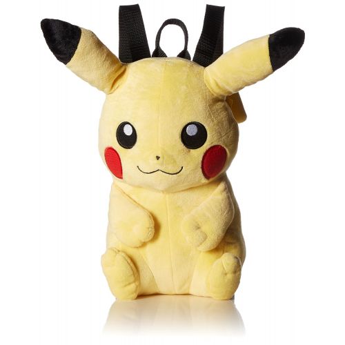 포켓몬 Pokemon Boys Pikachu Plush Backpack, Yellow