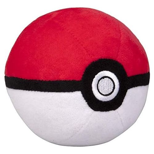 포켓몬 [아마존베스트]Pokemon 4 Pokeball Plush - Soft Stuffed Poke Ball with Weighted Bottom