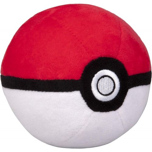 포켓몬 [아마존베스트]Pokemon 4 Pokeball Plush - Soft Stuffed Poke Ball with Weighted Bottom