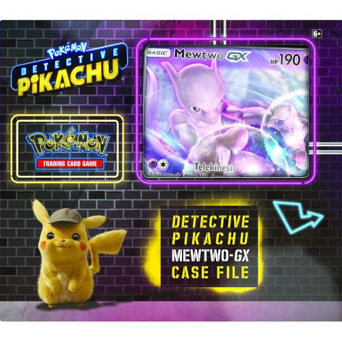 포켓몬 [아마존 핫딜]  [아마존핫딜]Pokemon POK80617 TCG: Detective Pikachu Mewtwo GX