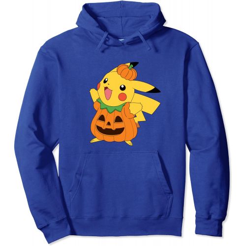 포켓몬 할로윈 용품Pokemon Halloween Pikachu Pumpkin Costume Pullover Hoodie