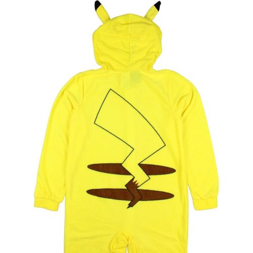 포켓몬 할로윈 용품Pokemon Pikachu Boys Costume Union Suit Pajamas 4-16