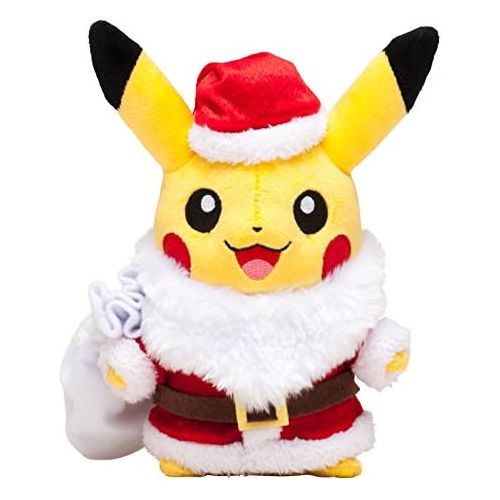 포켓몬 Pokemon center Pikachu Christmas2014 Plush Doll