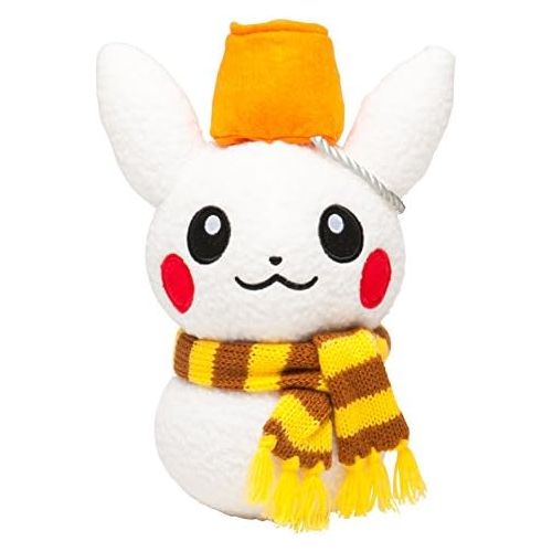 포켓몬 Pokemon center Pikachu Holiday 2014 Snowman Plush - 7 34