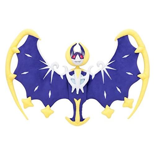 포켓몬 Lunala Stuffed Pokemon Plush Toy, 20.5 x 12.2-Inch