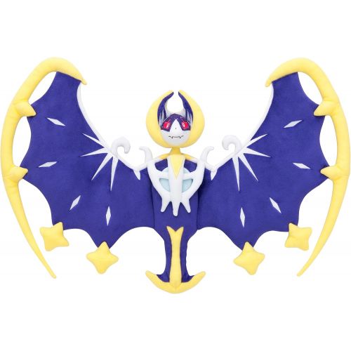 포켓몬 Lunala Stuffed Pokemon Plush Toy, 20.5 x 12.2-Inch