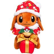 Pokemon Center Original stuffed Eevee Christmas gift box ver. (with Pokemon Center appropriate tag)