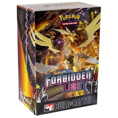 포켓몬 Pokemon TCG Sun & Moon Forbidden Light Booster Box + Prerelease Kit Pokemon Trading Card Game Bundle, 1 of Each