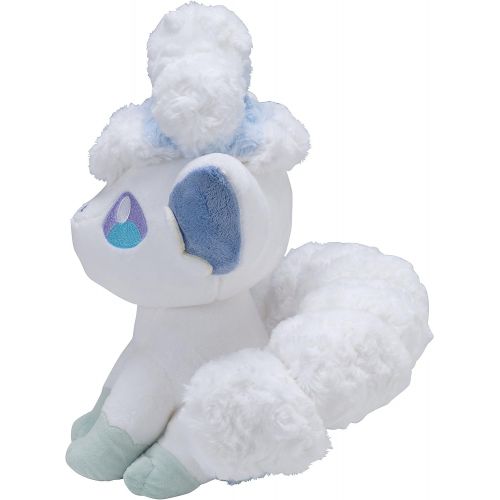 포켓몬 Pokemon Center Original (12.2-Inch) Poke Plush Fluffy Alolan Vulpix (Alola Rokon)