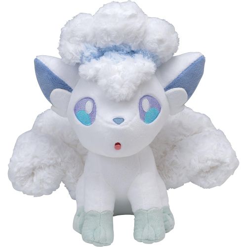 포켓몬 Pokemon Center Original (12.2-Inch) Poke Plush Fluffy Alolan Vulpix (Alola Rokon)