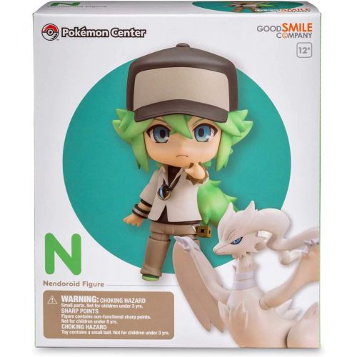 포켓몬 Good Smile Pokemon: N Nendoroid Posable Action Figure with Reshiram